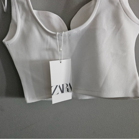ZARA white crop top - Picture 6 of 6